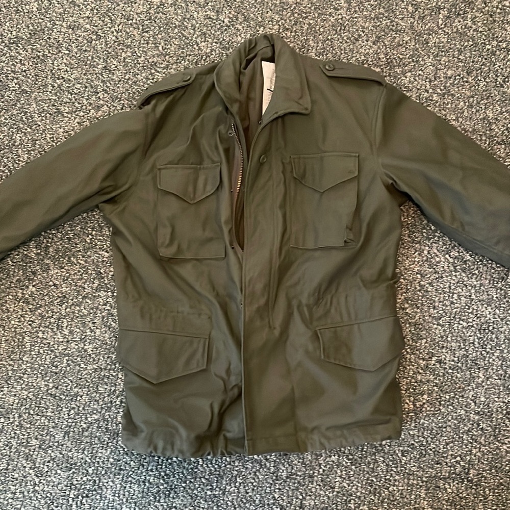 Military cold weather field coat
